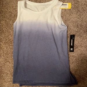 Girls tank top. Light purple on the bottom